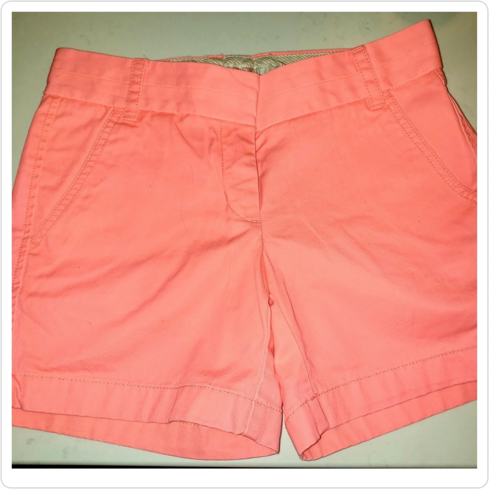 JCrew Crew Chino cotton shorts